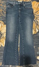 Women  s We The Free People Boho NWOT JeansPants Size 27 High Rise 25  L Raw Hem