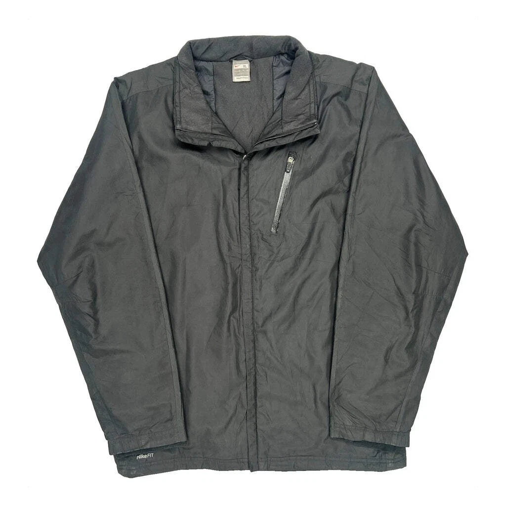 Nike Windbreaker - XL Gray Polyester