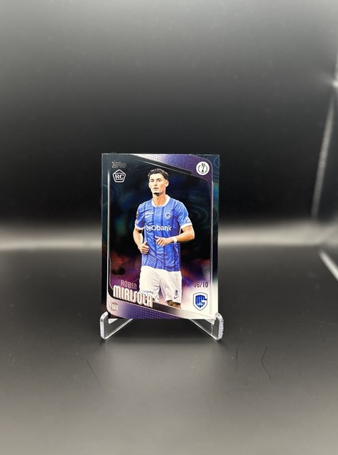 2025/26 Topps UEFA Club Competition Robin Mirisola Black  10 KRC Genk #26