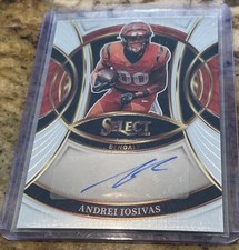 2025 Panini Select Signature Andrei Iosivas Auto #SP-AIS Cincinnati Bengals WR🔥