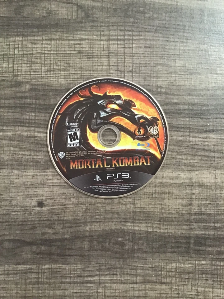 Mortal Kombat PS3 (Sony PlayStation 3, 2011) CIB Complete - Tested  - Image 3 of 4