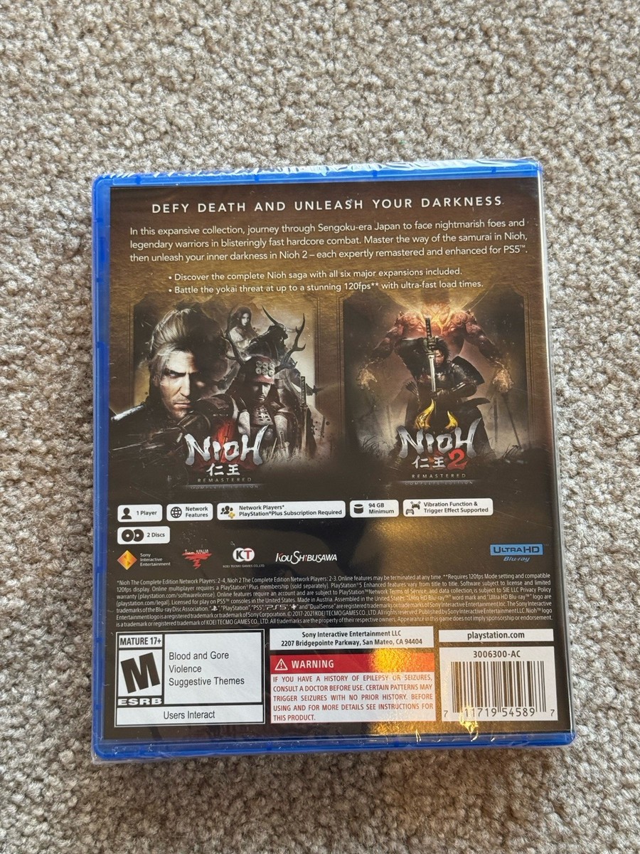 The Nioh Collection - Sony PlayStation 5 for sale online | eBay