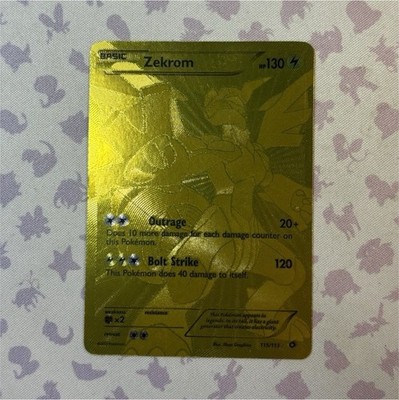 Zekrom 115/113 Legendary Treasures  Full Art MP/HP -See Pics-