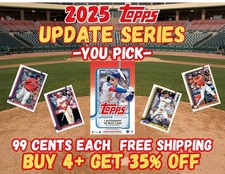 2025 Topps UPDATE Series You Pick COMPLETE YOUR SET #1-200  🔥Buy 4+= 35% OFF
