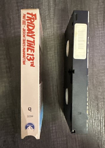 Friday The 13th Part VIII 8 VHS Jason Takes Manhattan 1989 - Picture 4 of 7