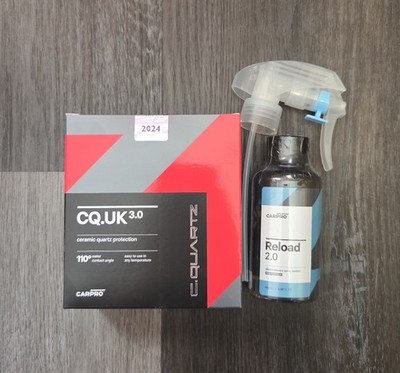 CARPRO CQUARTZ UK 3.0_50ml Kit w/Reload - Ceramic Coating, Quartz Nanotechnology
