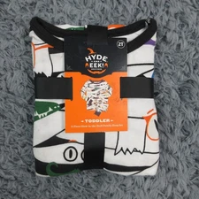 Hyde And Eek Boutique Pajama Set Toddler 2T Glow Dark Halloween Sleepwear NWT