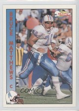 1992 Pacific Bruce Matthews #113 HOF 0a0