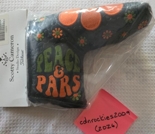 Scotty Cameron 2020 Peace & Pars Blade Headcover 2 of 2
