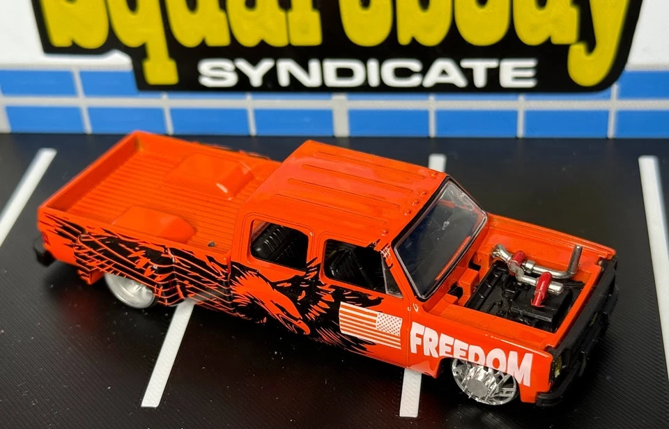 Custom M2 Machines GMC Chevrolet Cheyenne Super 30 Freedom 3d Resin Wheels - Image 4 of 4