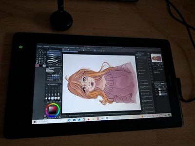HUION Kamvas Pro 16 15,6-Zoll-IPS-Display Grafiktabletts