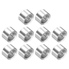 Weld on Bung Nut (M6x10mmx6mm) 20Pcs, Stainless Steel Insert Weldable Fitting