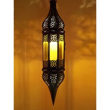 Maurische Deckenlampe Rihana Orange