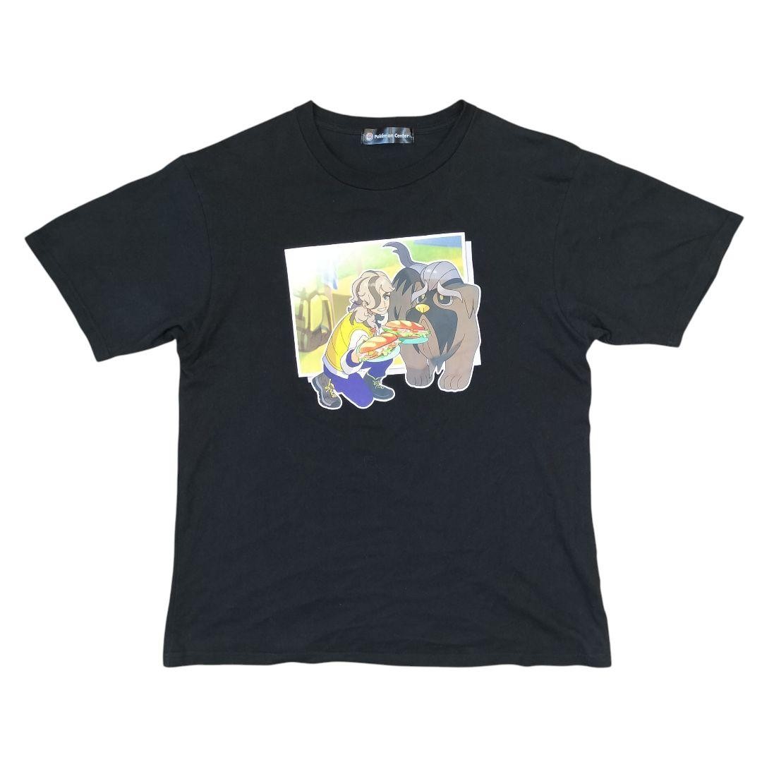 ALTRA T shirt Pokemon Center nera cotone maffitif taglia gratuita usata