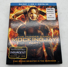 The Hunger Games: Mockingjay, Part 1 Blu-ray DVD 2014