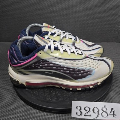 Nike Air Max Deluxe SE Shoes Mens Size 8 Khaki Pink AJ7831-301 Running Sneakers