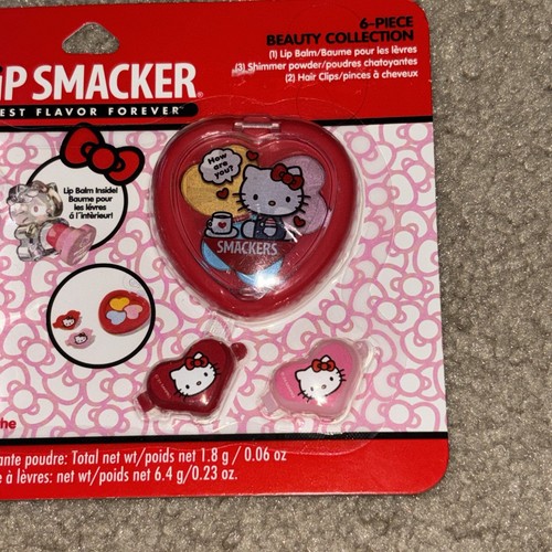 Juego de colores Lip Smacker Hello Kitty and Smackers - 0,29 oz/6 piezas nuevo con caja - Imagen 6 de 12