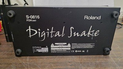 Roland S-0816 8 x 16 Digital Snake Front of House Unit | eBay