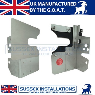 Für Ford Custom (ab 2013) Heck Scheunentor Sicherheit/Reparatur Schild Set