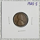 Nicer Low Mintage 1925 S Lincoln Wheat Cent - Actual Coin #0531c