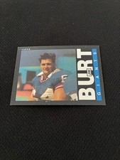 JIM BURT ROOKIE 1985 TOPPS NEW YORK GIANTS RC #112 FOOTBALL CARD. rookie card picture