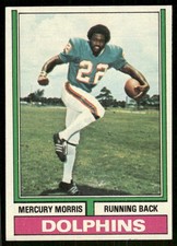 1974 Topps #170 Mercury Morris