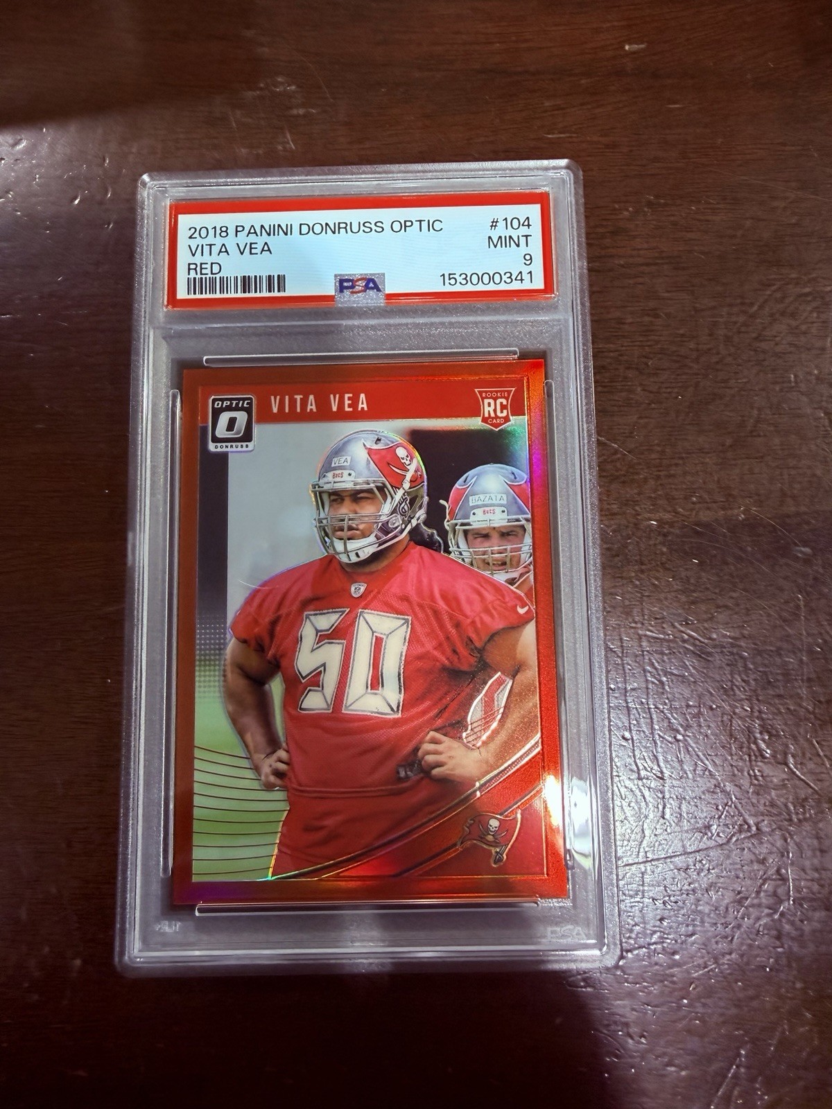 Vita Vea Panini Donruss Optic #104 Red