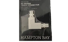 NEW Hampton Bay 90 Degree Track Connector WHITE OR BLACK 1104 612 900 SEALED