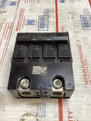 Siemens Q2200B 2 Pole 200 Amp New 240V AC Type QPP ED4U 4070