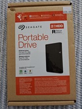 Seagate Portable Hard Drive HDD 2TB NEW In Box STGX2000400 New Sealed