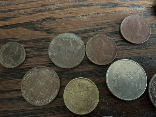 Lot Of Vintage Foreign Coins; Jamaica, Caribbean Territory, Others ES0306 - Picture 7 of 21
