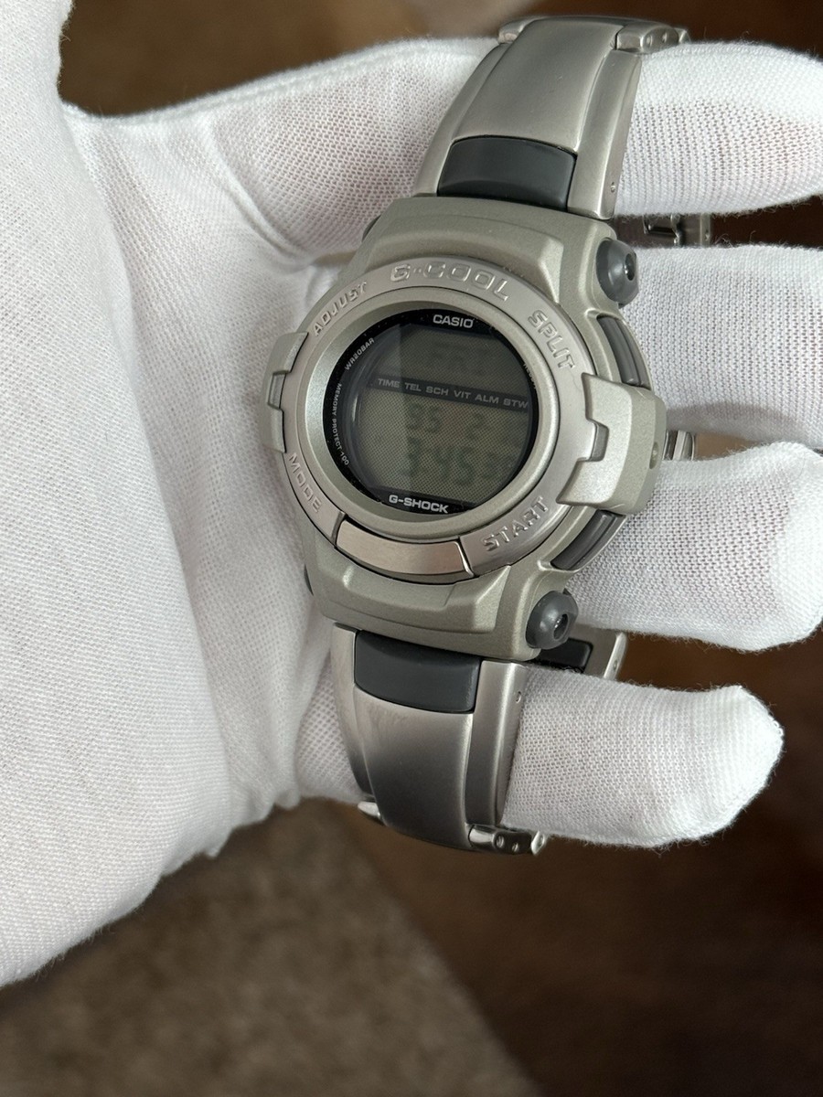 NOS Rare Vintage Casio G-Shock G-Cool GT-008 Men's Digital Sports