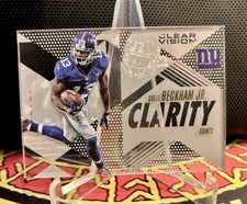 2015 Panini Clear Vision Football Odell Beckham Jr. Clarity CL-17