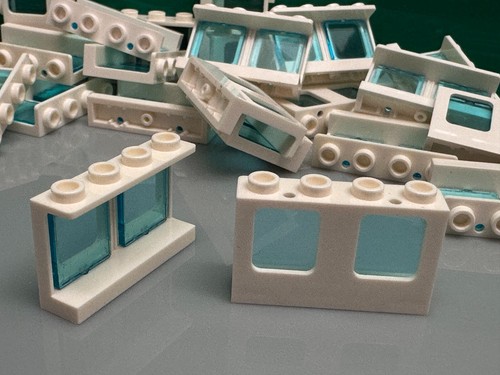 LEGO Window, Frame, Bay, Pane, Door, Glass, House, Building, City, 114 Types - Picture 46 of 99