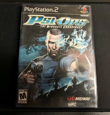 Psi-Ops The Mindgate Conspiracy (Sony PlayStation 2, 2004) No Manual | Tested