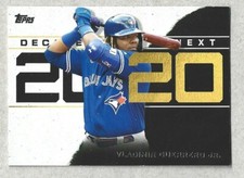 ⚾️ 2020 Topps - Decades Next - Vladimir Guerrero Jr. Blue Jays #DN-1