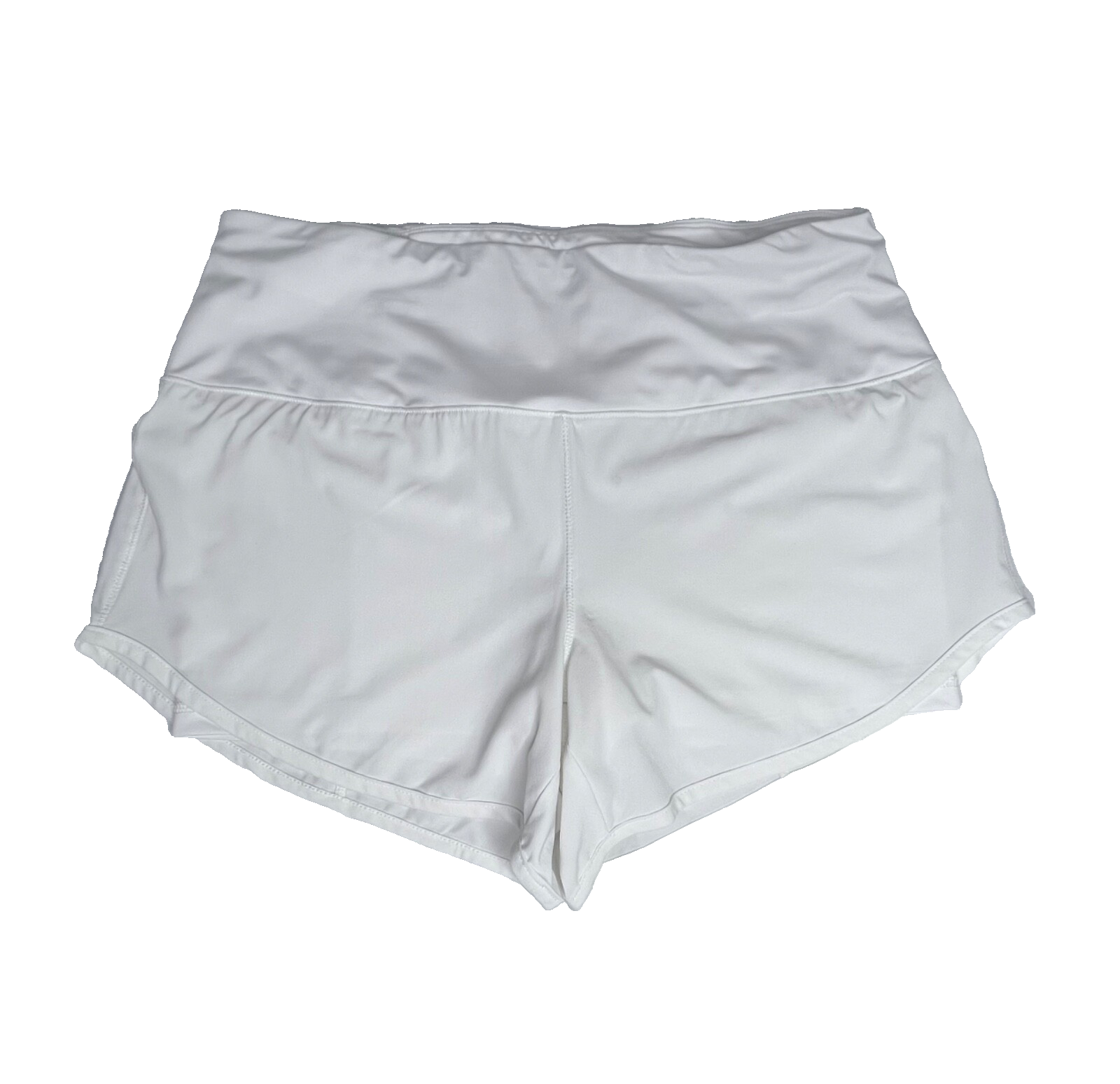 Fila pantaloncino sportivo donna L bianco slip foderato zip tasca tennis golf