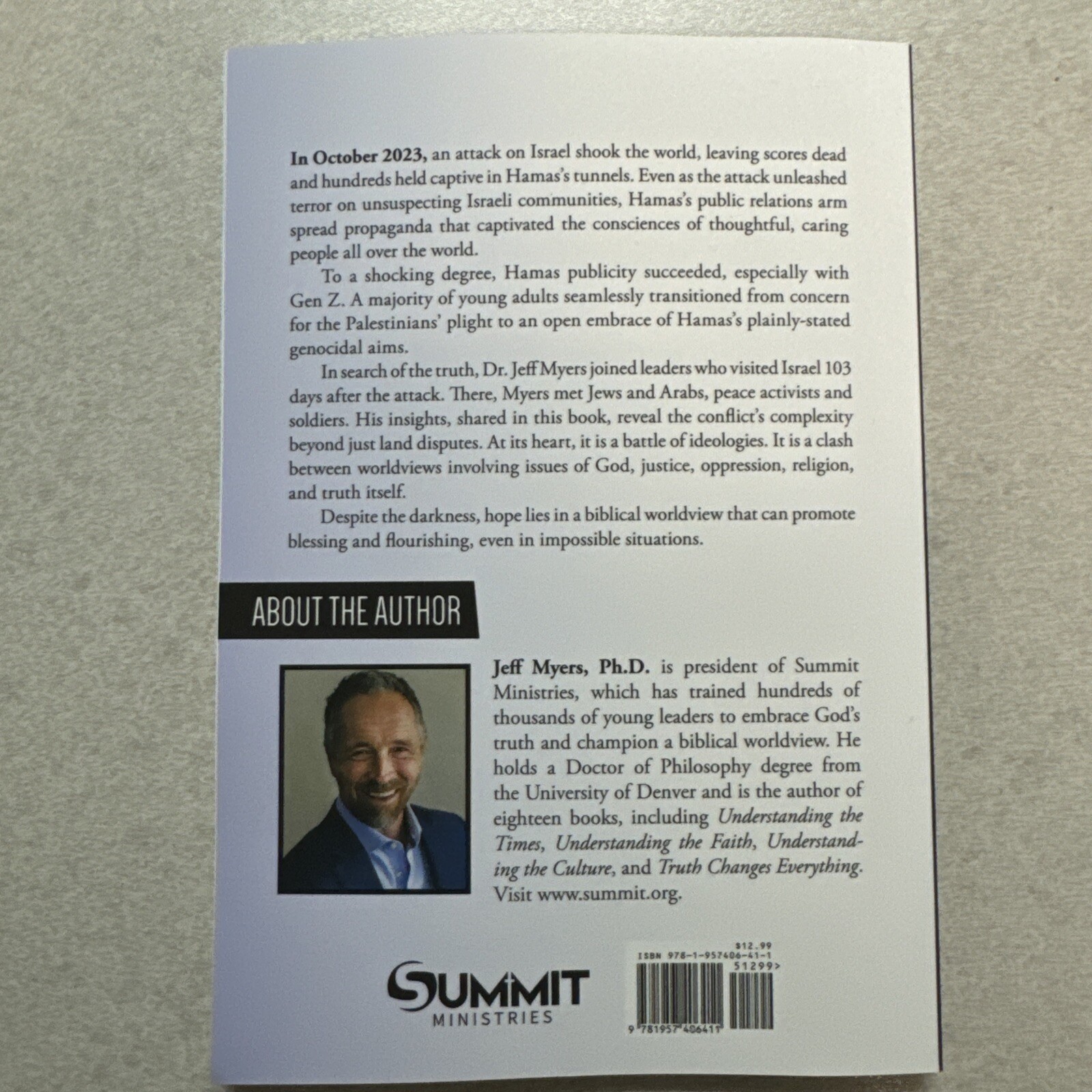 Should Christians Support Israel A Biblical Worldview Jeff Myers PhD