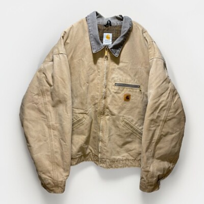 Carhartt J97 Blanket-Lined Detroit Jacket Men's S Sandstone Tan
