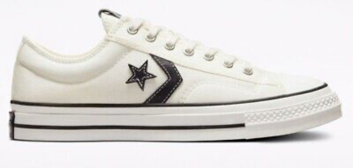 CONVERSE Men's Star Player 76 Low Top Canvas Sneakers Lined Cushioned Pick  Size