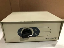 DATA TRANSFER A,B MANUAL SWITCH 6 PARALLEL PORTS FREE SHIPPING