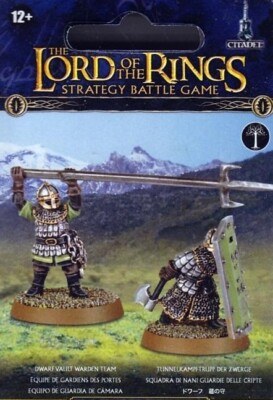 Dwarf Vault Warden Team Blister Hobbit Lord of the Rings
