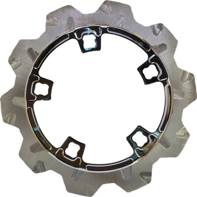 Lyndall Racing Brake Rotors 11.8 in. Chrome Rear 537-2315 | eBay
