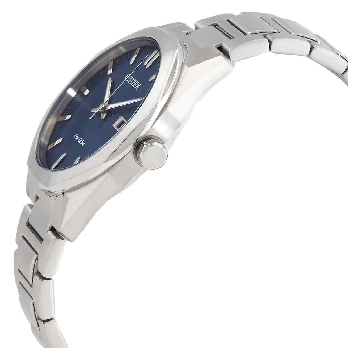 Citizen BM7600-81L Eco-Drive Blue Analog Stainless Steel Men 