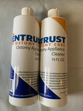 Lot Of 2 Fortis Entrust #6450 Ostomy Care Appliance Cleaner 16fl Oz
