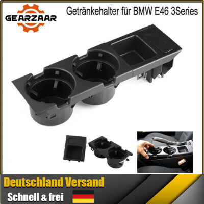 51168217953 Getränkehalter Münzbo Cupholder Auto Halter für BMW E46 3Series