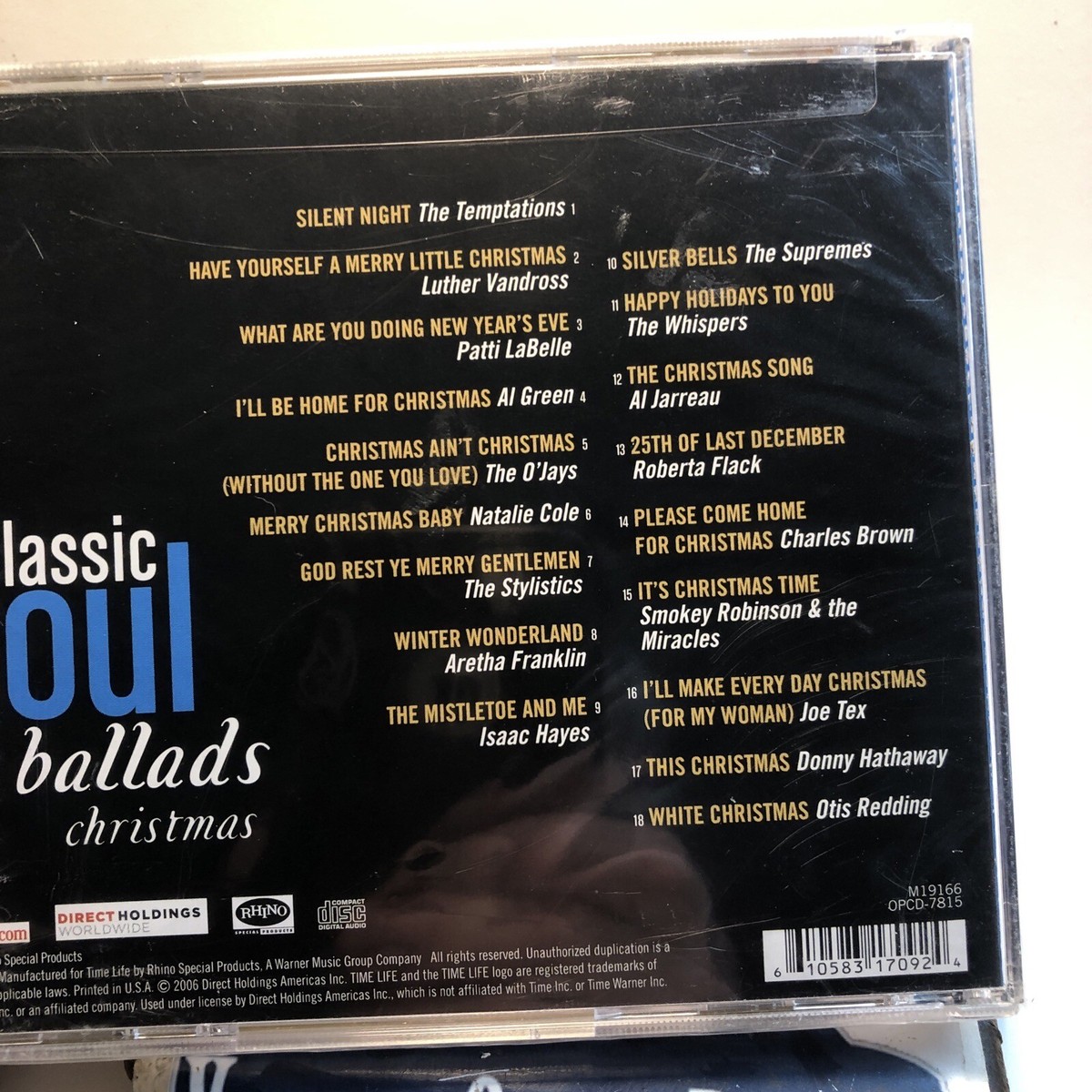 Classic Soul Ballads: Christmas by Various Artists (CD, Oct