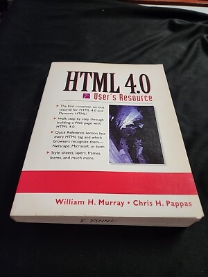 HTML 4.0 User's Resource Technical Manual PB 