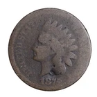 1875 FULL DATE Indian Head Cent Penny ABOUT GOOD