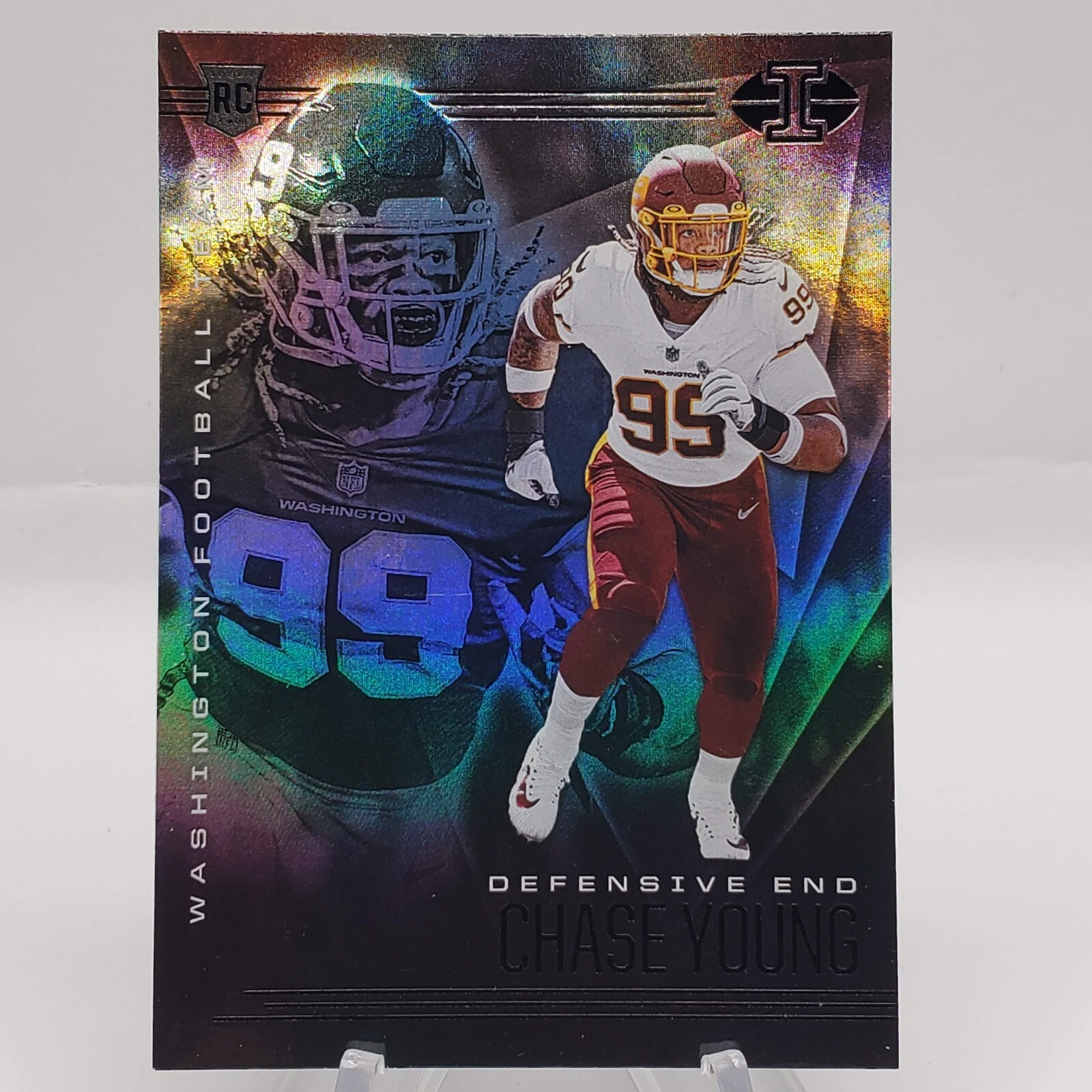 2020 Panini Illusions Rookie RC #25 Chase Young Washington Commanders Redskins